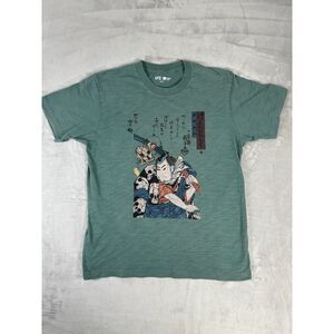 UNIQLO UT Ukiyo-e Mens T-shirt Samurai Japan Art Limited Edition